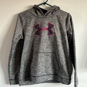 Under Armour heather gray hoodie